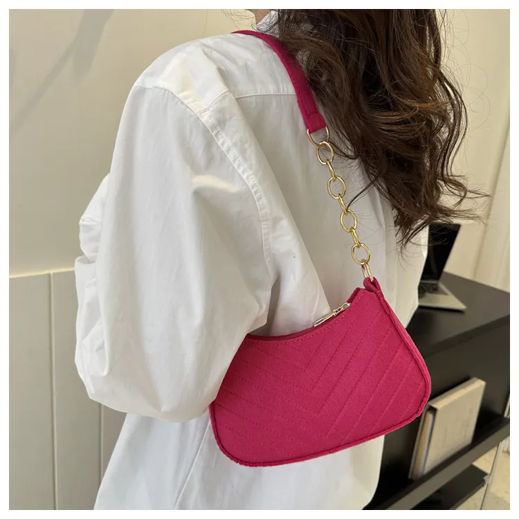 Korean Embroidery Bag Wholesale Embroidery Bag Oval Rhombus Handbag Foreign Trade Autumn And Winter New Embroidery Bag Women